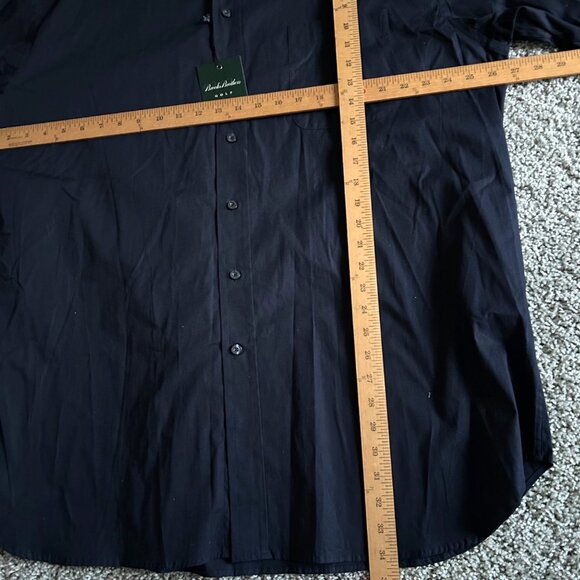 Brooks Brothers Golf Mens XXL Button-Up Shirt Business Casual Navy - Picture 8 of 10